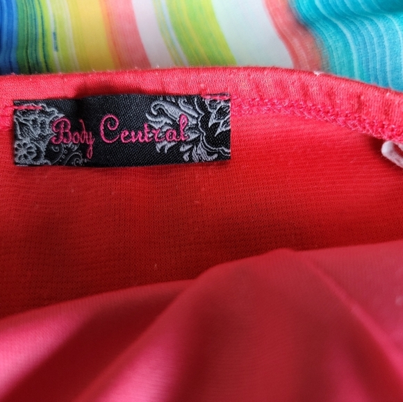 Body Central Stripe Halter‎ Dress - Picture 8 of 8